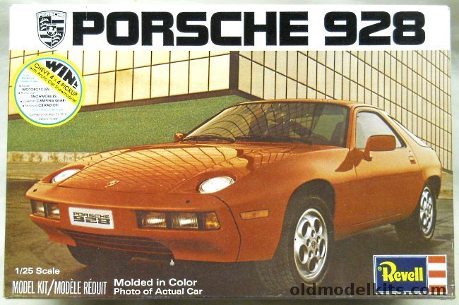 Revell 1/25 Porsche 928, H1411 plastic model kit